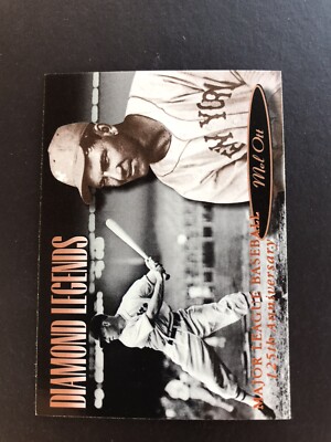 1994 UPPER DECK DIAMOND LEGENDS # 171 MEL OTT - 125th ANNIVERSARY STAMPED