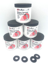 600 Pack Battery Terminal Protectors For Top Posts Black By East Penndeka