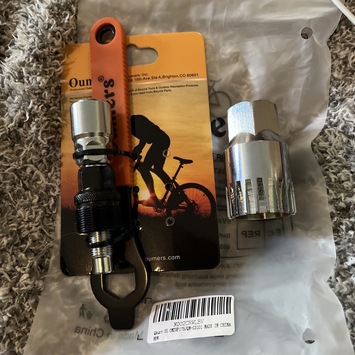 Bottom Bracket Tool Oumers Bike Crank Puller Tool Kit Bottom