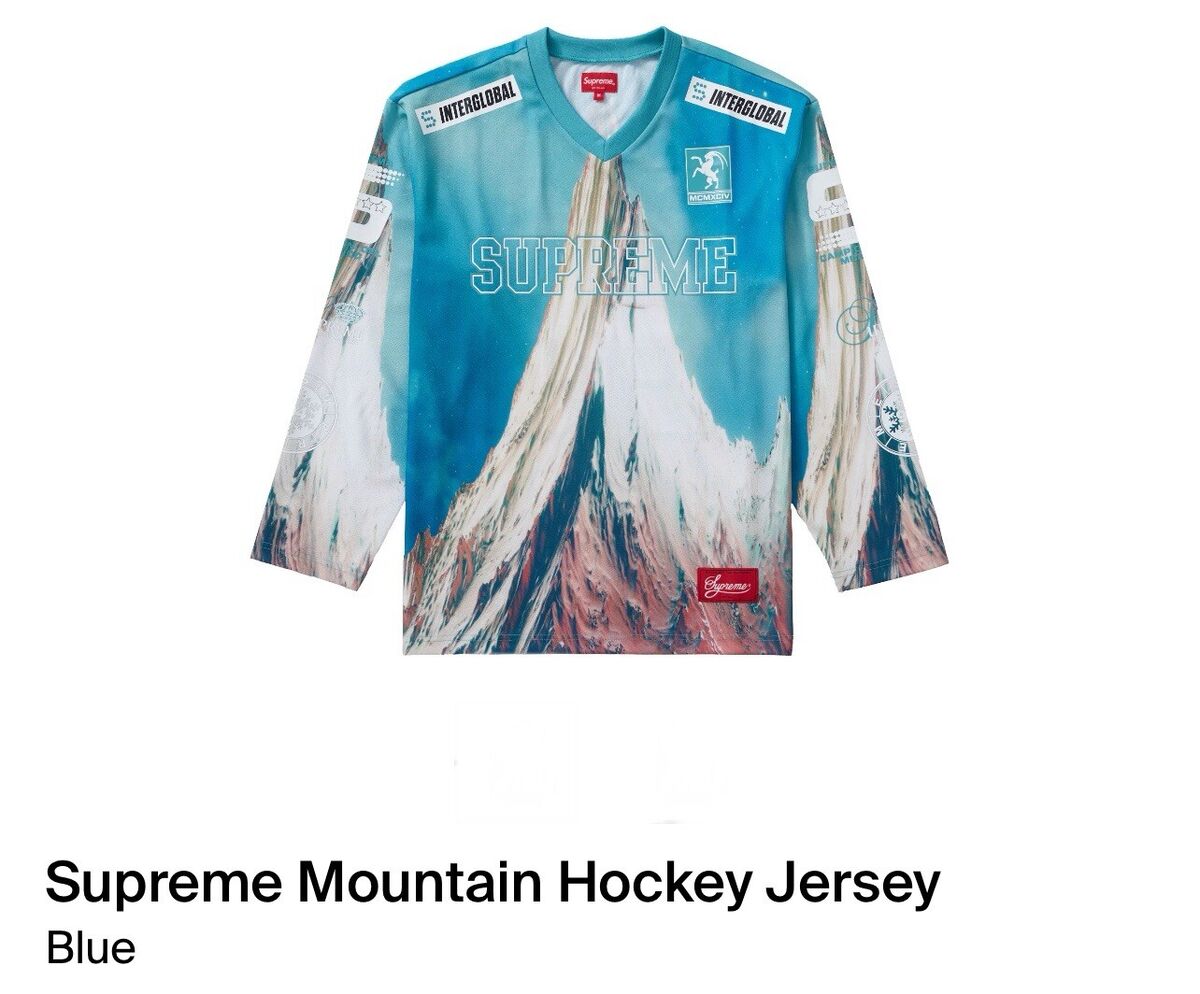 SUPREME MOUNTAIN HOCKEY JERSEY FW21 MEN SIZE MEDIU | eBay SUPREME MOUNTAIN HOCKEY JERSEY FW21 MEN SIZE MEDIU | eBay