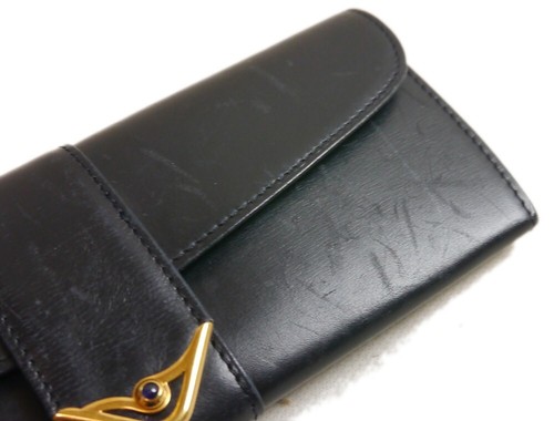 Authentic Cartier Saffiano Glasses Case Leather #5824 - Picture 6 of 14