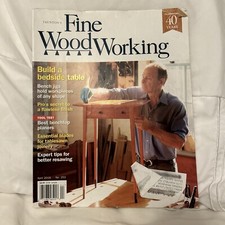 Taunton's Fine Wood Working Magazine April 2016 Build a bedside table No 253
