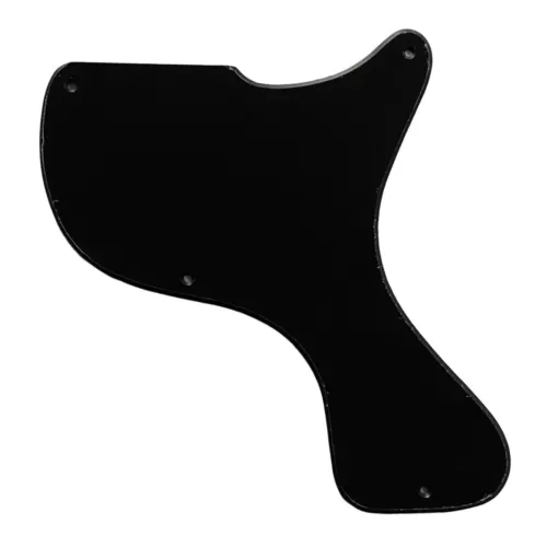 1 Ply Black For Gibson Les Paul Junior 1958 DC Style Guitar Pickguard