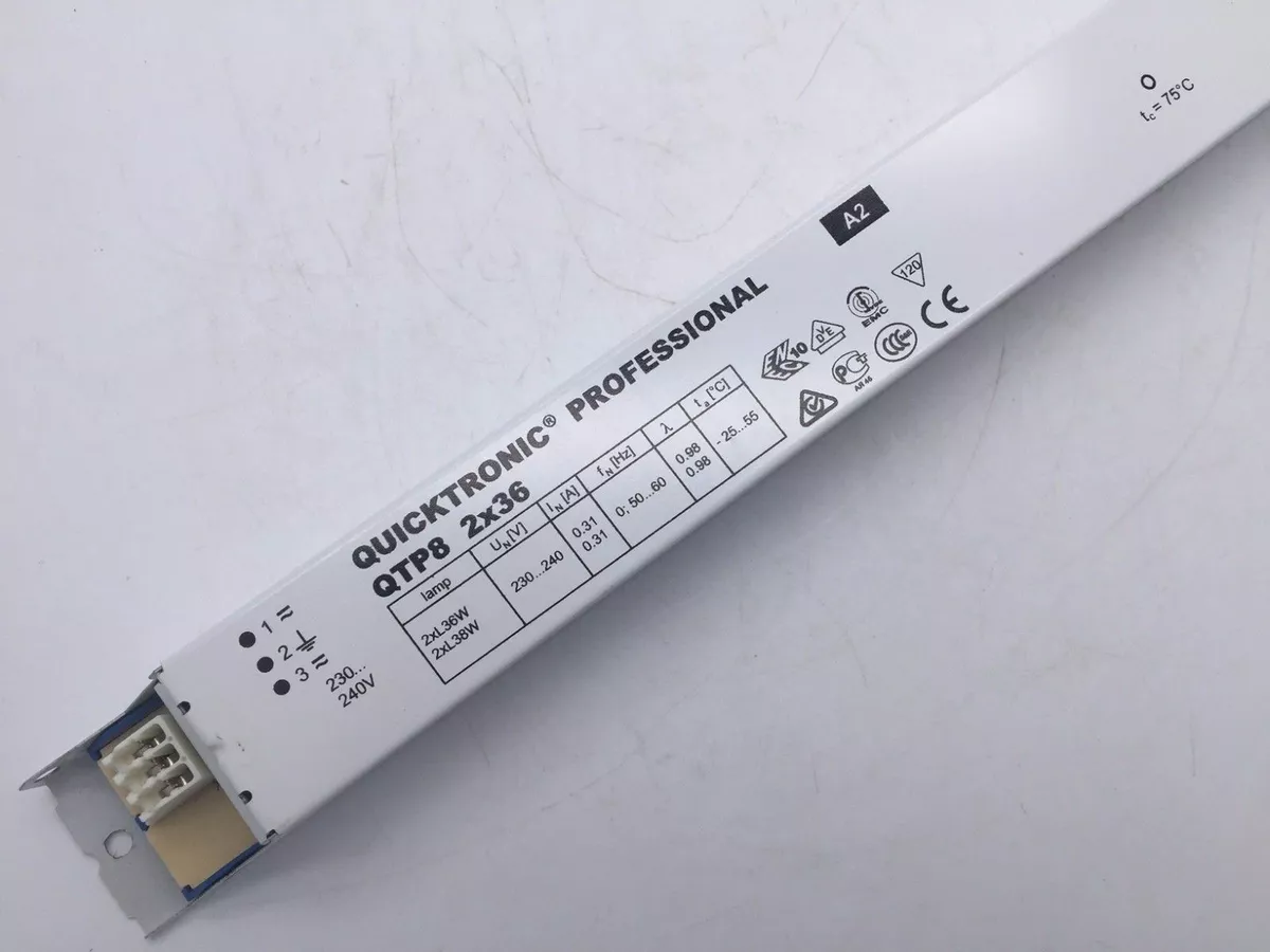 Electronic ballast 36w outlet