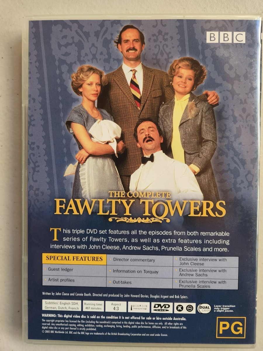 THE COMPLETE FAWLTY TOWERS - DVD like new 3 discs | eBay