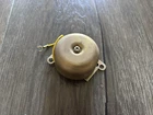 (1) Vintage Elevator Arrival Signal Brass Bell Chime/Gong 120 Volt NOS 1-1/2"