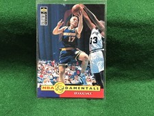 Chris Mullin. 1996-97 Collectors Choice, NBA Fundamentals Card #174. GS Warriors