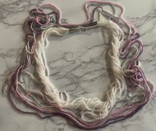 Crafting Jewelry Seed Beads Pink White CRF15-20