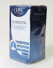 GDME Quercetin 300 mg Promotes Normal Breathing & Lung Function - 60 Caps