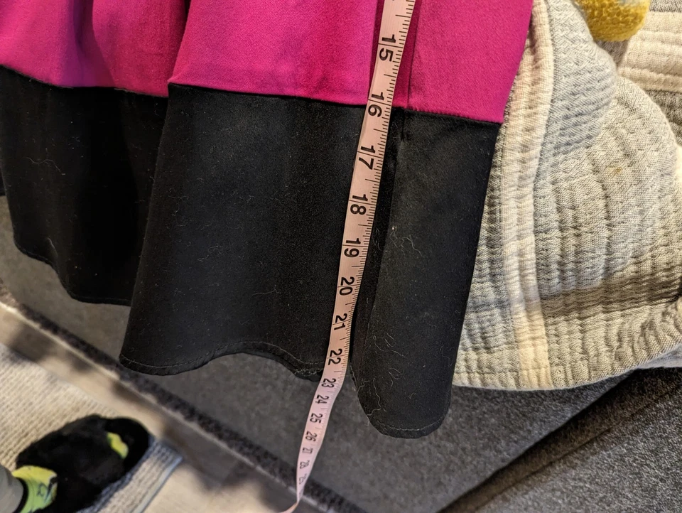 Pinup Niña Ropa El Vestido Amanda En Bloque de Color Púrpura Y Negro Talla Pequeña Foto 3 de 4