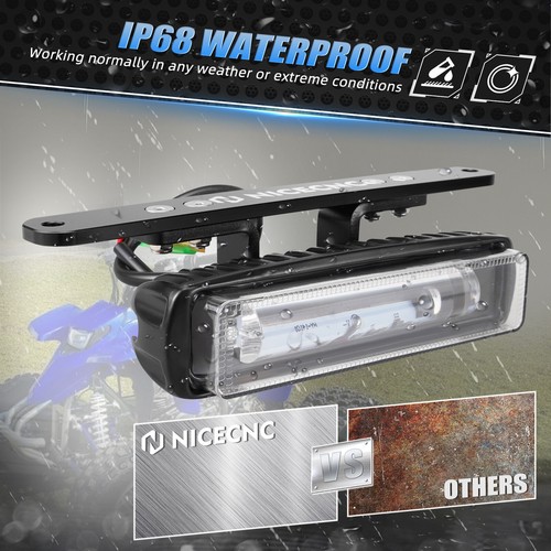 Luz de freno trasera LED NICECNC luz trasera 12V para Yamaha Banshee 350 Warrior 350 - Imagen 6 de 9