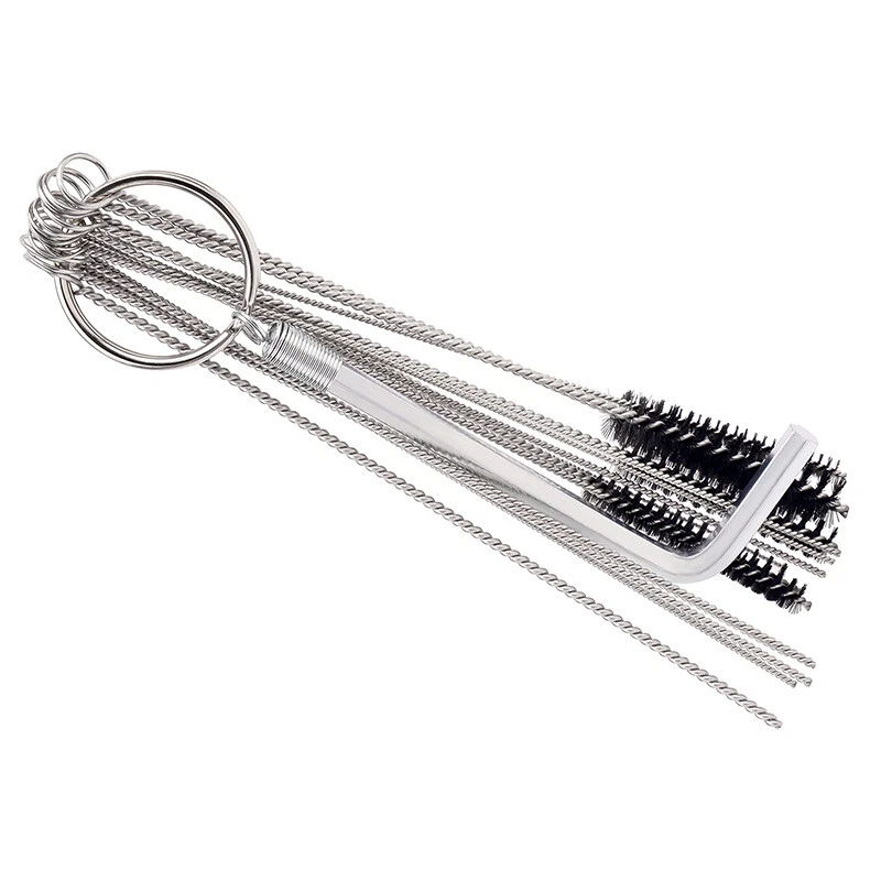 Kit de 3 herramientas de limpieza de chorro de carburador kit de limpieza de cables para motocicleta ATV pieza Foto 3 de 4