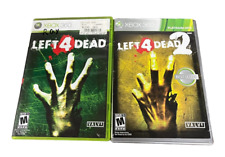 Microsoft Xbox 360 CIB COMPLETE TESTED Left 4 Dead 1 + 2 Bundle Lot X