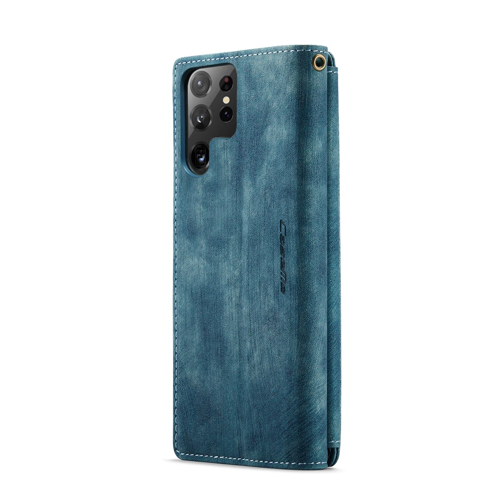 CaseMe C30 Series  Phone Case Leather Wallet credit card slot Holder Hand Strap - Image 3 of 4