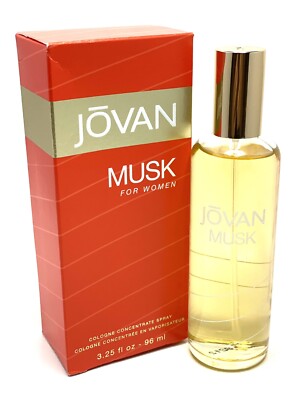 Jovan Musk By Jovan 3.25 Fl.oz Eau De Cologne Spray For Women 