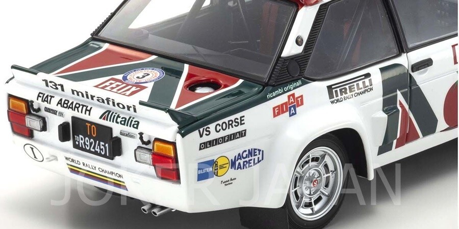 KYOSHO ORIGINAL 1/18scale Fiat 131 Abarth Rally 1978 #3