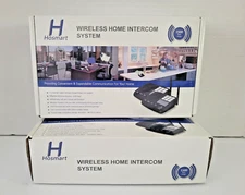 2 Units, Hosmart Wireless Home Intercom System #HY777 - New Open Box