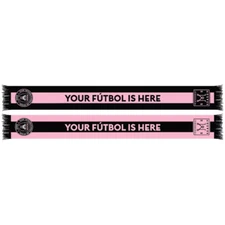 Inter Miami CF Messi Ruffneck Black Pink Reversible Scarf MLS Official Product
