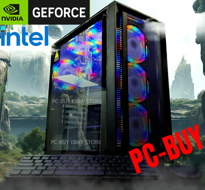 High Performance Gaming PC INTEL 8 CORE 4.5GHz 64GB RAM RTX 3080 W11 PRO WIFI