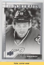2017-18 Upper Deck Portraits Artem Anisimov #P-5 READ 0c4