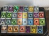 (30) ALL HOLO ENERGY TONS OF SWIRLS RARE VTG INSERTS