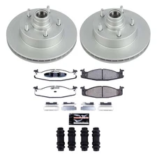 PowerStop CPK1831-36 Z36 Evolution Geomet Plain Front Brake Kit