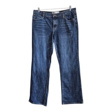 GAP Women's 16 Reg Jeans Boy Cut Medium Blue 5 Pockets 36 x 32.5 99 Cotton