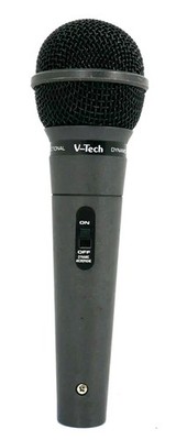 V-Tech VT-1040 Microphone Dynamic Unidirectional Mic 600 Ohm - Free Shipping