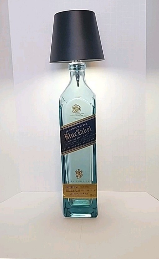 Johnnie Walker Blue Label Wireless Rechargeable LED Bottle Lamp