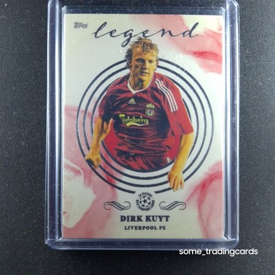 Topps Dirk Kuyt Liverpool FC Legends 2021/22 Pearl UCL