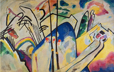Wassily Kandinsky    "Komposition IV"      Leinwandbild
