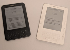 Lot of 2 Amazon Kindle 2nd and 3rd Generation D00701 and D00901 Need Batteries