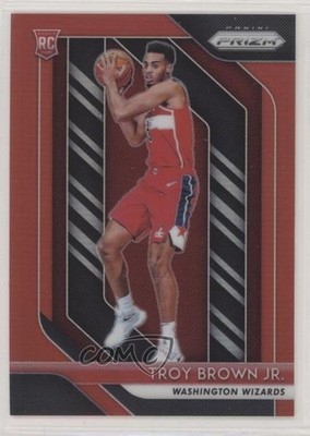 2018-19 Panini Prizm Red Prizm 91/299 Troy Brown Jr #213 Rookie RC u6m