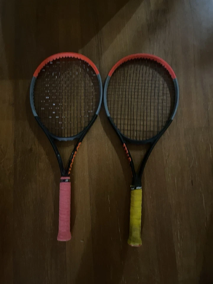 WILSON CLASH 100 PRO V3.0 Racchetta Tennis Manico 3 + Corda Omaggio WR172711U3, foto 2 di 5