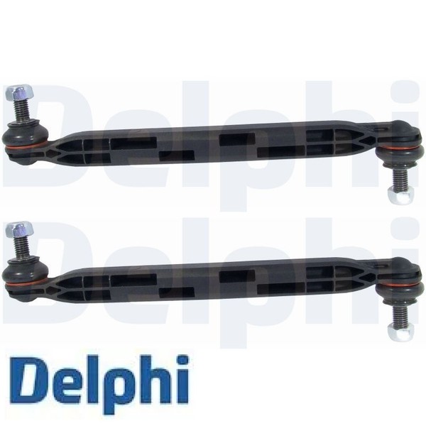 2X Stange/Strebe FüR Stabilisator Delphi TC2413 2 PendelstüTzen Stabi-image