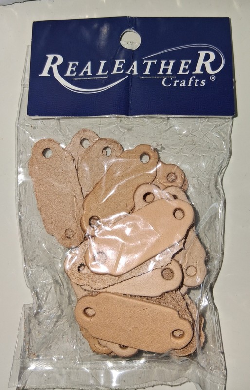 Real Leather Mini Leather links Crafts Tooling Leather NEW