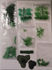 Vintage Britains Tree Series And Other Minature Greenery Bundle