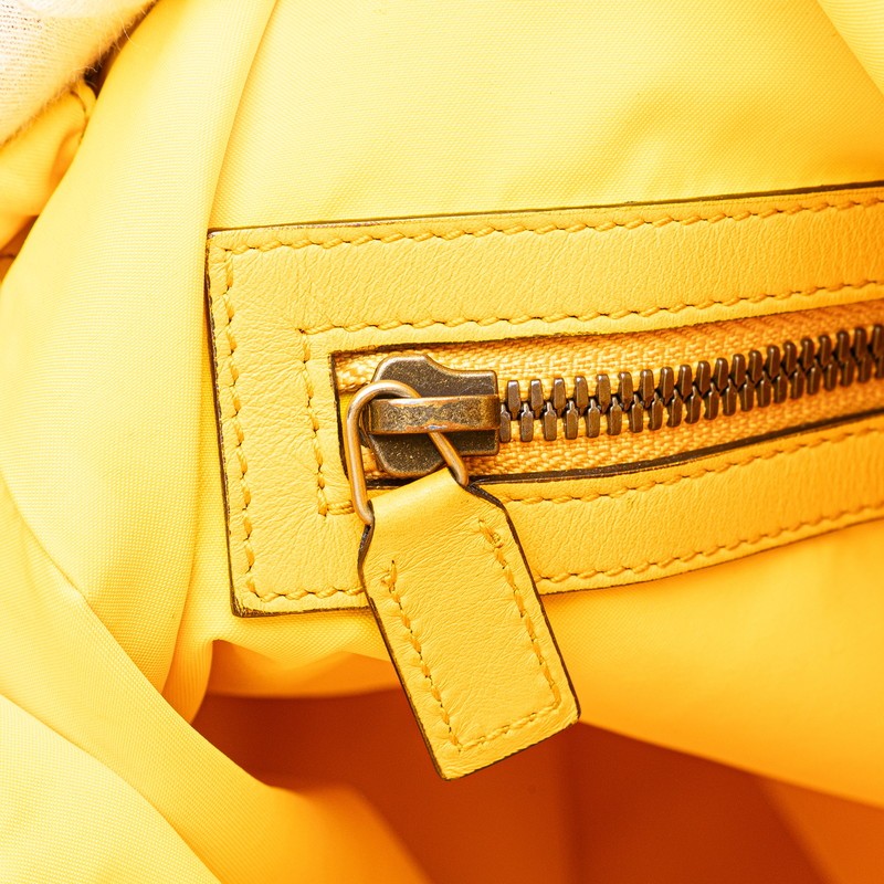 GUCCI Drawstring Cube Backpack Backpack Knapsack … - image 6