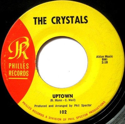 The Crystals - Uptown / What A Nice Way To Turn Seventeen, 7'', (Vinyl)