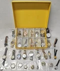 NOS & Vintage Mixed Watch Lot NR Invicta Tag Heuer Citizens Timex Seiko Fossil +