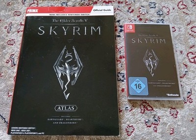 The Elder Scrolls V-Skyrim (Nintendo Switch) mit Spielberater Atlas von Prima