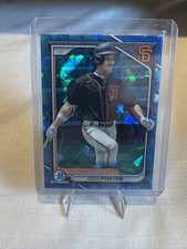 Cole Foster Bowman Sapphire 2024 - Chrome Prospects #BCP-83 (RC) Giants Rookie