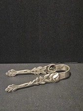 Vintage Hildesheimer Rose Sugar Tongs Silver 100 ANTIKO Germany