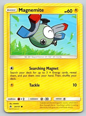 SM - Forbidden Light #34/131 Magnemite