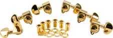 Grover Roto-Grip Locking Rotomatics 3-Per-Side Gold Set