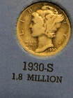 1930S Mercury Dime VG