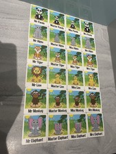 Happy Families Card Game Complete Set of 24 Childrens Cards Animals Theme Age 3+