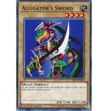 Yugioh Speed Duel - Alligator's Sword (Common) (1st Edition) - SS02-ENB05 P