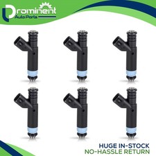 6 Fuel Injectors For 1999-2004 Jeep Grand Cherokee Tj 4.0l L6 Fj454 0280155784 6 Fuel Injectors For 1999-2004 Jeep Grand Cherokee Tj 4.0l L6 Fj454 0280155784