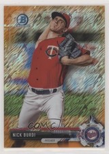 2017 Bowman Chrome Prospects Orange Shimmer Refractor 21/25 Nick Burdi 1u6